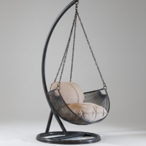 Poltrona Cloe Suspensa com Pedestal
